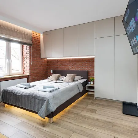 Brick Loft - Stylowy Dla Dwojga By Fengshui4u Łódź